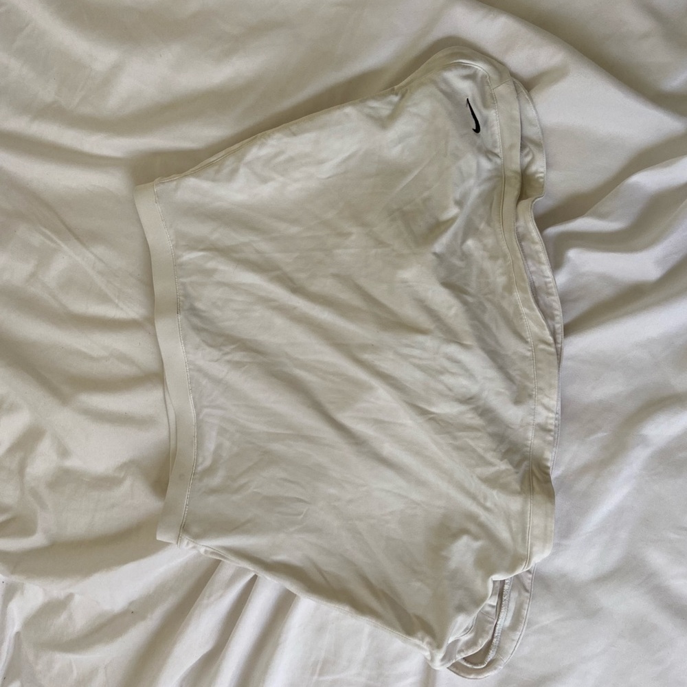 White nike tennis skirt